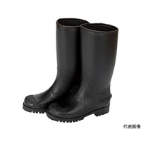 アズワン 防寒レインブーツ ブラック LL