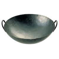 江部松商事 本場鉄 打出 中華両手鍋 26インチ