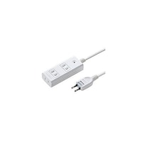 サンワサプライ 雷ガードタップ 2P 3個口 1m