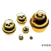 アズワン 鈴 直径80.0mm 金色 3個入