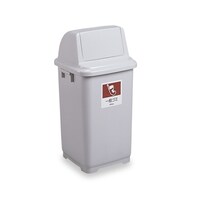 テラモト トラッシュペール 90 蓋 灰 一般ゴミ