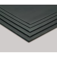 テラモト 平ゴムマット 天然 5mm厚 黒 1m×10m