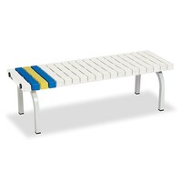 テラモト ホームベンチ 1200 白