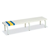 テラモト ホームベンチ 1800 白