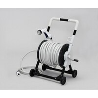 アイリスオーヤマ 30Mキャリングホースリール グレー