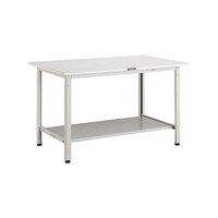 アズワン AE型作業台 1200X750XH740 下棚2枚付 W色