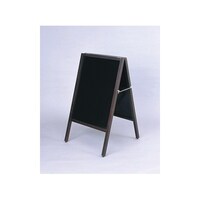 アイリスオーヤマ 両面ブラックボード ダークブラウン