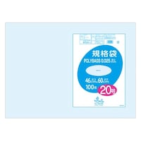 オルディ ポリバック規格袋0.025 #20 透明 1ケース(100枚/冊×5冊×2パック)