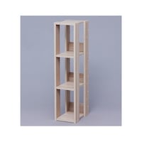 アイリスオーヤマ オープンウッドラック ナチュラル 200×292.5×879mm