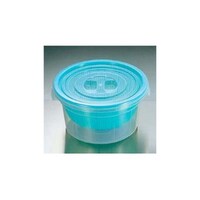 タケヤ ざるコン 丸型 グリーン 16L