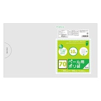 オルディ プラスプラスペール用ポリ袋70L 乳白半透明 1ケース(10枚×30パック)