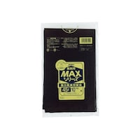 ジャパックス 業務用MAX 45L HDPE 黒 0.015mm 1ケース(10枚×100冊入)