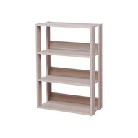 アイリスオーヤマ オープンウッドラック ナチュラル 600×292.5×879mm