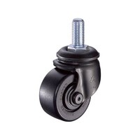 ハンマーキャスター 低床式 重荷重用 ねじ込み ナイロンB車 65mm