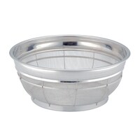 本間冬治工業 F型ザル 33cm (ステン丸型万能カゴ)