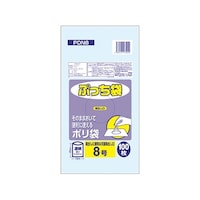 オルディ ぷっち袋 8号 透明 1ケース(100枚/冊×10冊×14パック)