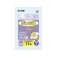 オルディ ぷっち袋 11号 透明 1ケース(100枚/冊×10冊×10パック)