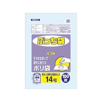 オルディ ぷっち袋 14号 透明 1ケース(100枚/冊×10冊×6パック)
