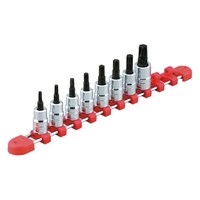 京都機械工具 9.5sq.ショートT型トルクスビットソケットセット