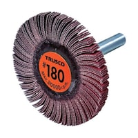 アズワン セラミックフラップホイール 軸径6mm #180 外径50×幅5×軸長40 (5個入) TCF5005CE180 1箱