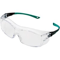 ミドリ安全 JIS/ANSI規格品 保護めがね オーバーグラス VS304F(両面曇り止め加工) VS304F 1個