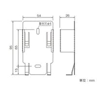 チノー 取付ホルダ MR9013 1個