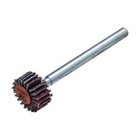 アズワン セラミックフラップホイール 軸径3mm #80 外径10×幅5×軸長30 (10個入) TCF1005CE80 1箱