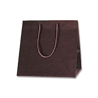 シモジマ HEIKO 紙袋 カラーアレンジバッグ M 焦茶 10枚 006441021 1パック