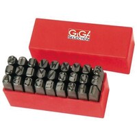 Gnet ギガ・セレクション 英字刻印セット(27本組A―Z・&) GSKA40