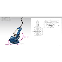 Gnet バーテックス 二次元油圧ミーリングバイス VHT4