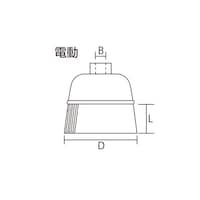 Gnet リニア・ビズ ヒネリカップブラシ LBKCS210.5
