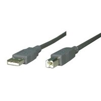 アクロス RoHS対応 USB2.0エコケーブル 1m ダークグレー AECU1G