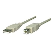 アクロス RoHS対応 USB2.0エコケーブル 3m アイボリー AECU3