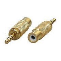 アクロス ステレオミニプラグ RCA変換アダプタ