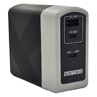 アドテック Power Delivery 3.1対応 GaN AC充電器/140W APDA140AC2BK