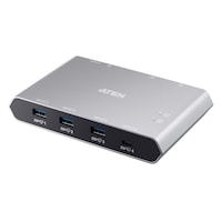 ATEN USBC 2ポートUSB 3.1 Gen 2デバイス共有器(電源パススルー対応) US3342/ATEN