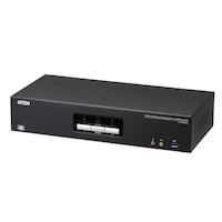 ATEN 2ポート USB3.0 4K DisplayPort デュアルディスプレイ シームレスKVMP スイッチ CS1942ATC/ATEN