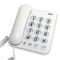 カシムラ シンプルフォン(ホワイト)