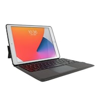 エムディーエス iPad 10.2(第9・8・7世代)対応 ワイヤレスキーボード付ケース(タッチパッド付)ブラック MDSBTKCIP102BK3