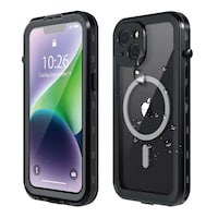 エムディーエス iPhone14対応 防水ケース ブラック