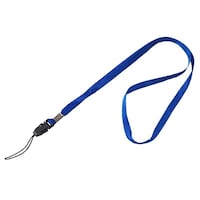 エムディーエス ネックストラップ 平型タイプ バリューモデル ブルー MDSNS01BUV