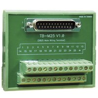 Moxa DINレールマウント可能端子台DB25 TBM25