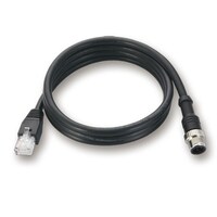 Moxa M12 to RJ45 Cat5E UTPイーサネットケーブル with IP67rated male 8 CBLM12MM8PRJ45BK1