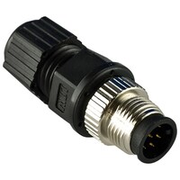 Moxa フィールドインストール用 Acoded 8ピン M12スクリューコネクタ M型コネクタ IP68rated M12A8PMMIP68