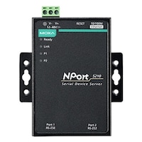 Moxa 2ポート RS232C シリアルデバイスサーバ