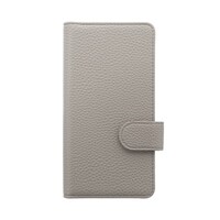 AQUOS sense6 SHG07 多収納PUレザーフラップケース「Alotto」グレー LPD21WQ1ALTGY