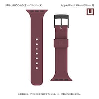 プリンストン UAG製 U by UAG DOT オーベルジーヌ Apple Watch 40/38mm用バンド UAGUAWSDAG