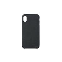 パワーサポート Ultrasuede Air jacket for iPhone X(Asphalt) PGK80