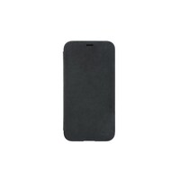 パワーサポート Ultrasuede Flip case for iPhone X(Asphalt) PGK90
