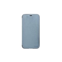 パワーサポート Ultrasuede Flip case for iPhone X(Sky) PGK92